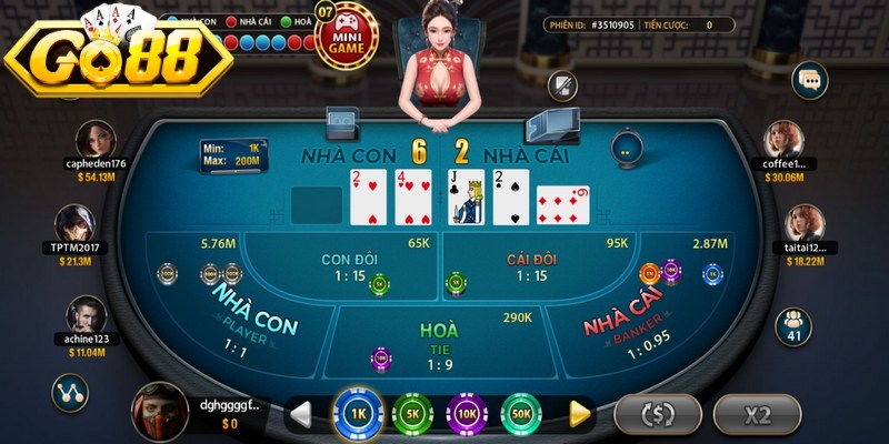 Baccarat Go88 - Đỉnh Cao Game Bài Giải Trí Trực Tuyến 2 Cách tính điểm trong Baccarat Go88 được thiết kế theo hướng tối giản