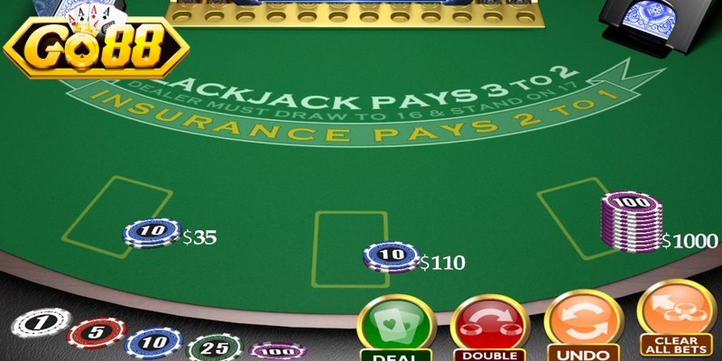 Tìm kiếm sảnh chơi Blackjack trên giao diện 