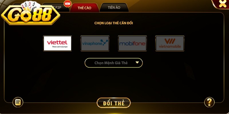Thao tác thực hiện rút tiền Go88 chi tiết với 3 bước 